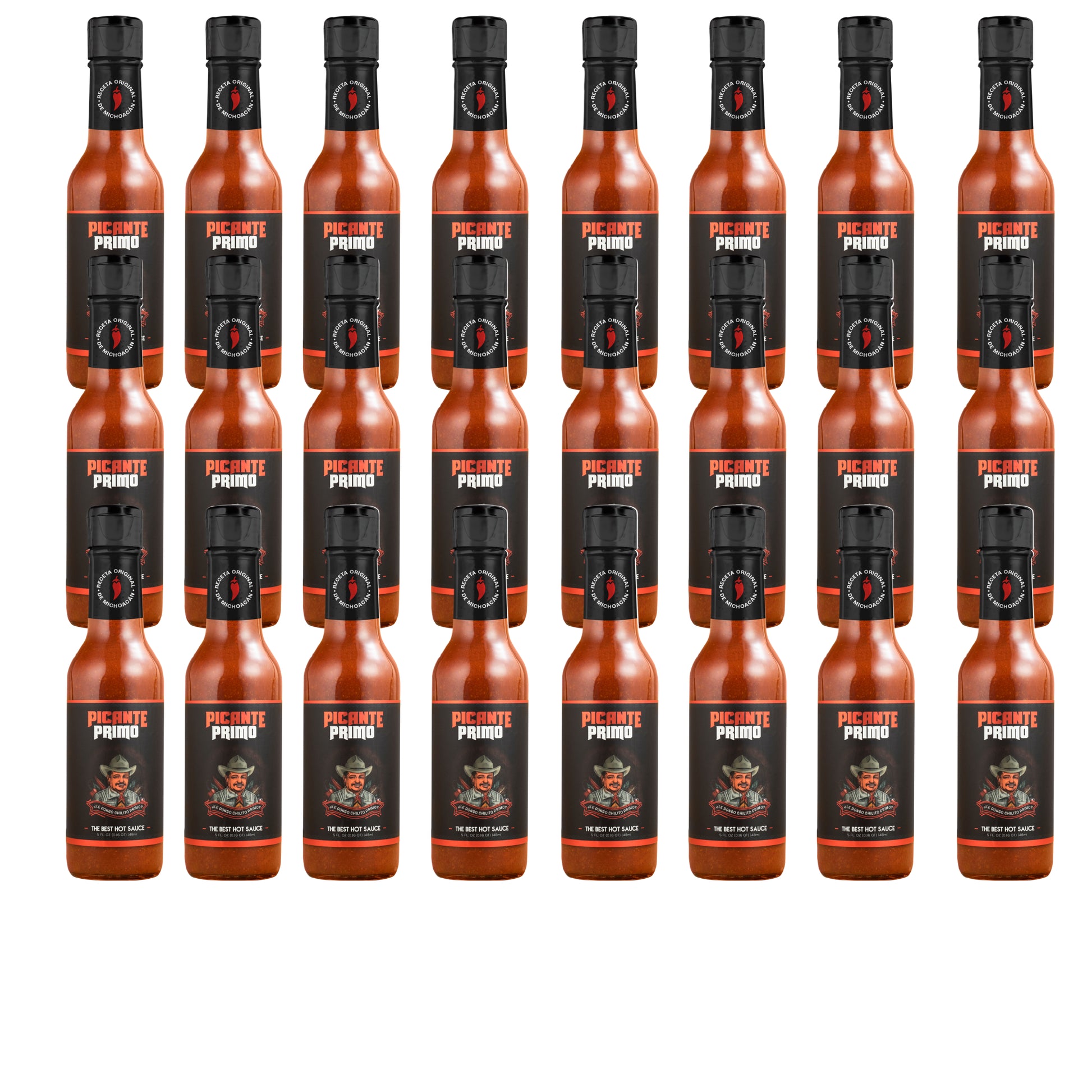 Wholesale Picante Primo Hot Sauce | 24 Pack (5 oz Bottles) | Restaurant & Retail Supply"