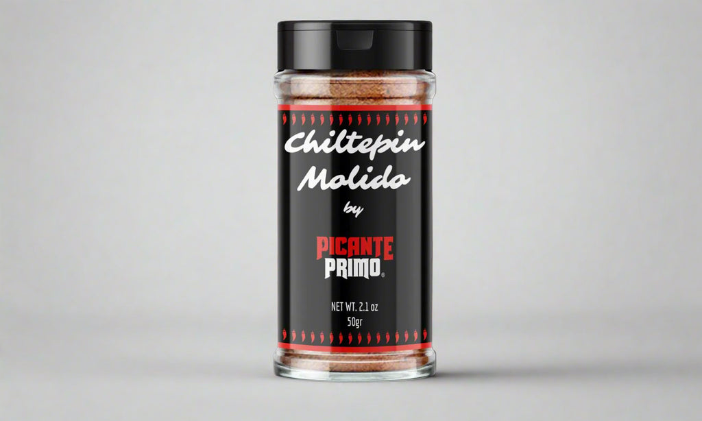 Authentic Mexican Chiltepin Molido | Ground Wild Pepper | 50g - Picante Primo