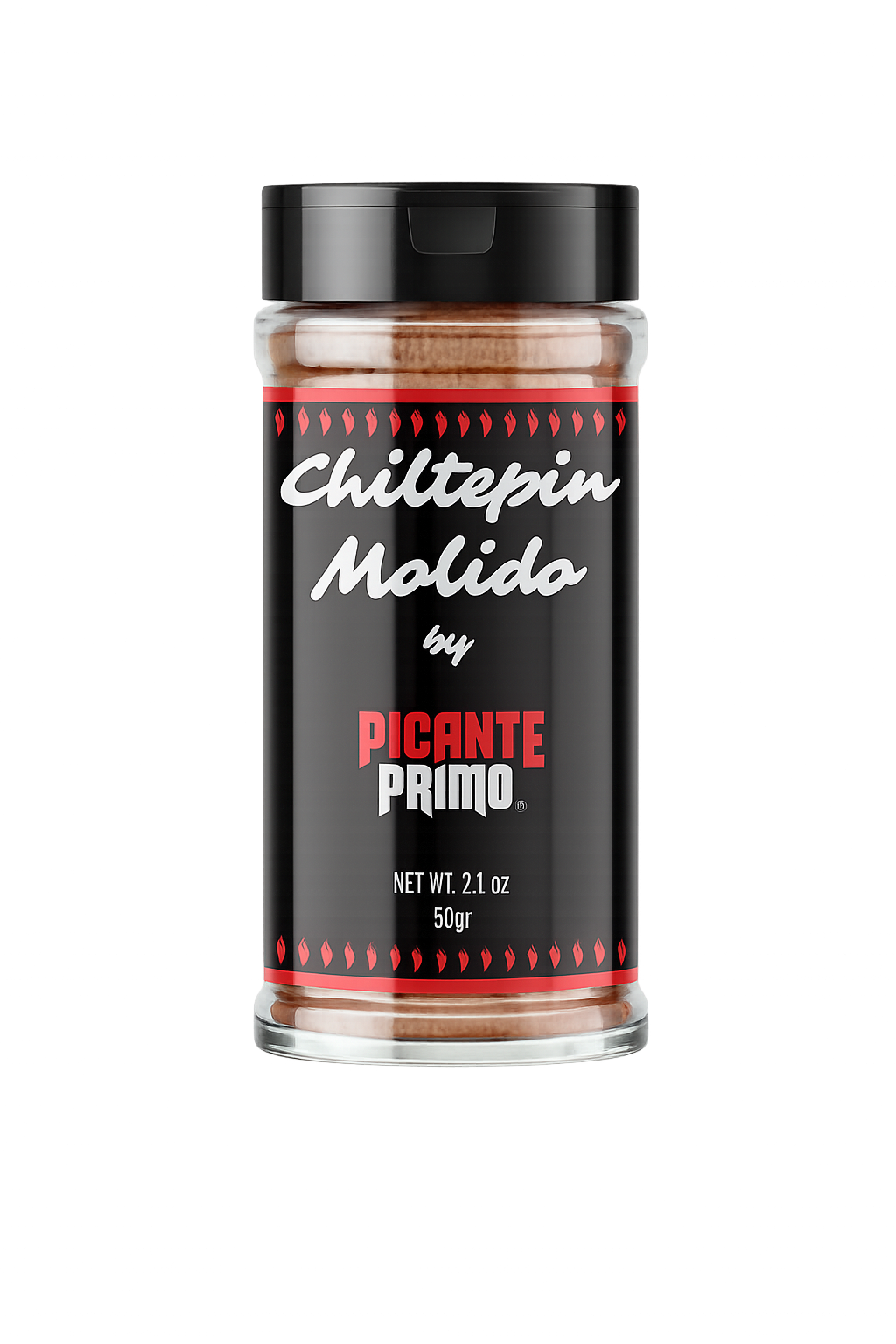 Authentic Mexican Chiltepin Molido | Ground Wild Pepper | 50g - Picante Primo